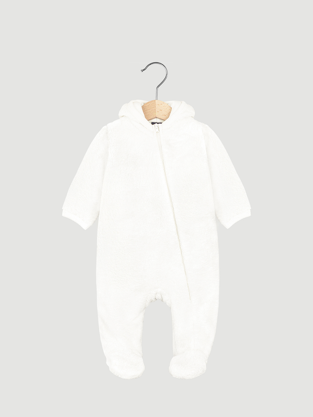 Утеплённый комбинезон Mjölk White, с капюшоном, уценка