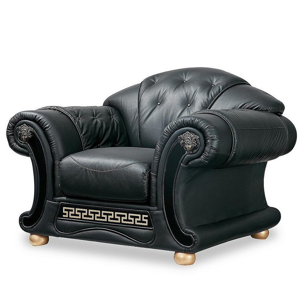 Кресло Versace черное