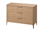 Комод Type oak 3 ящика ширина 120 см (натуральный дуб)