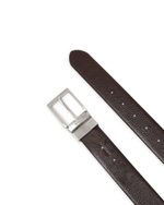 двусторонний кожаный ремень ollie-nds_sr35_gr BOSS BLACK - черный(50447116)