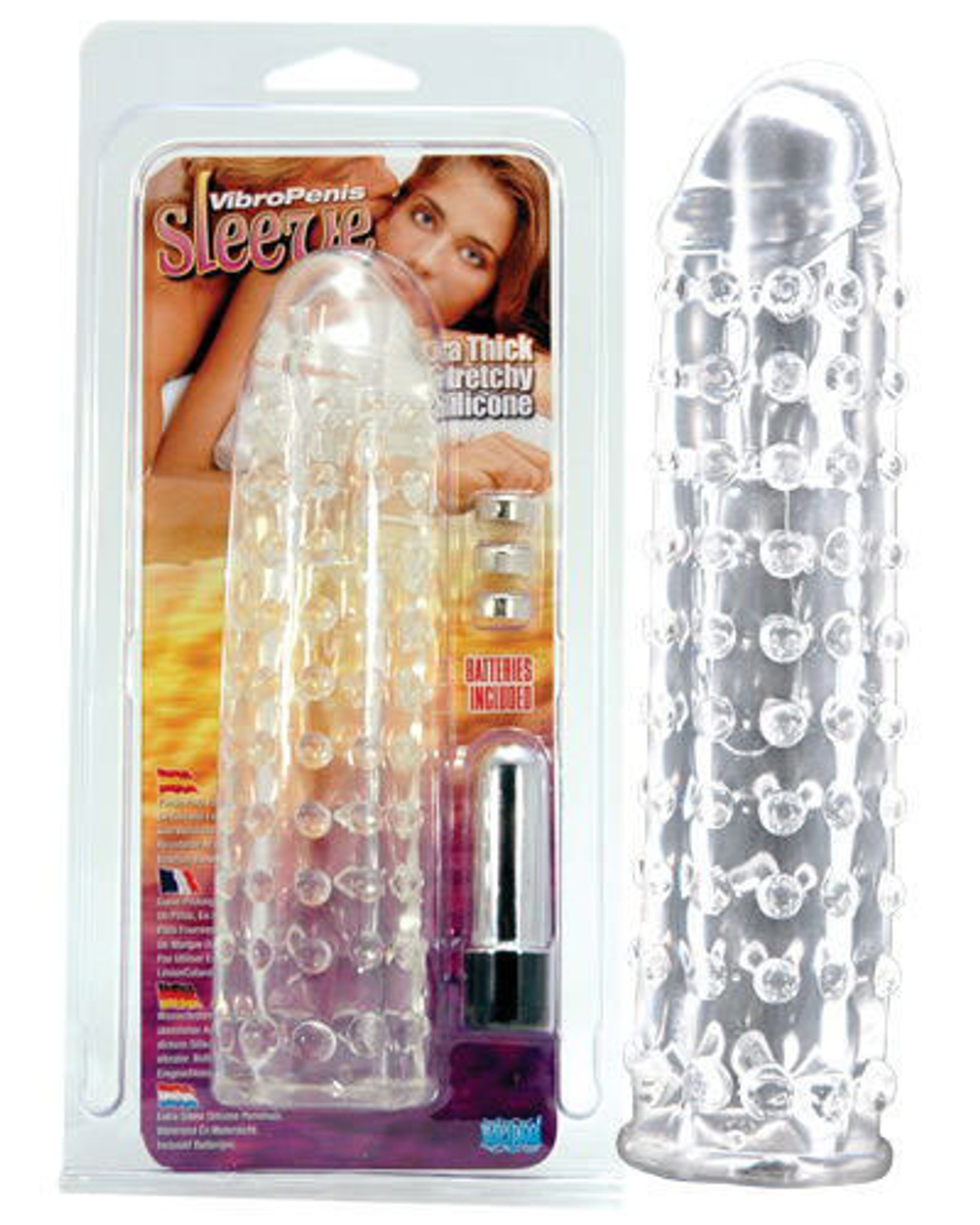 Прозрачная гелевая насадка-удлиннитель