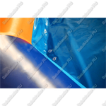 Квадратный надувной бассейн "Зебра" 10*10*0.65 м