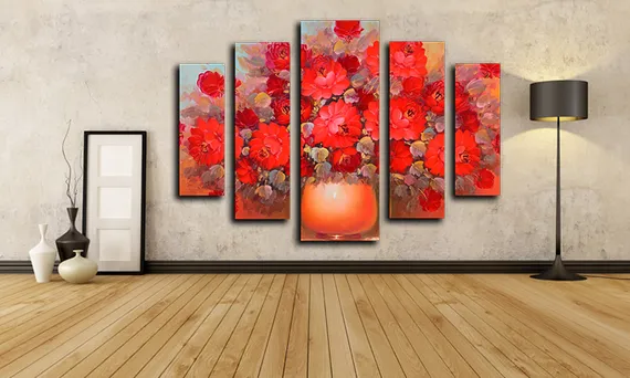 Модульная картина "Чарующий аромат"