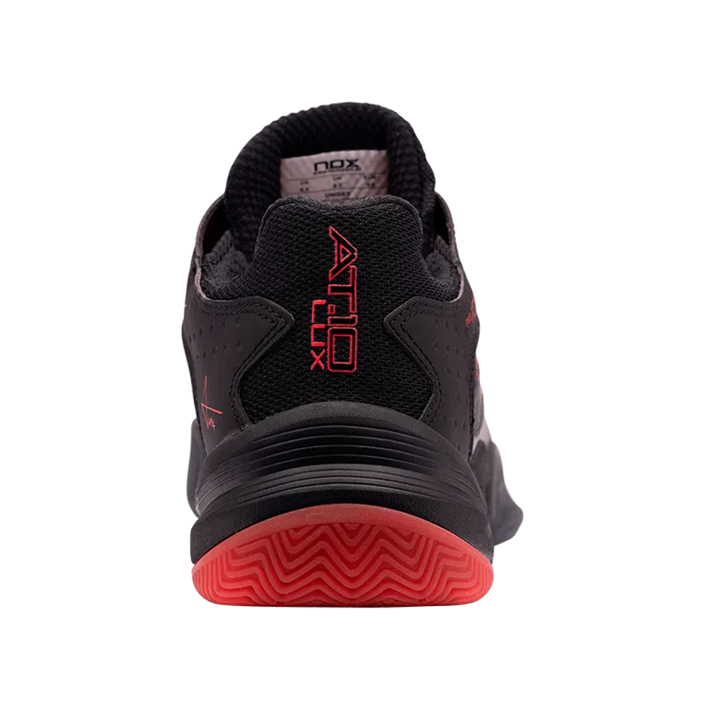 NOX AT10 LUX Черные-Красные кроссовки
