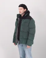 Пуховик Anteater Downjacket Velvet Combo Зеленая