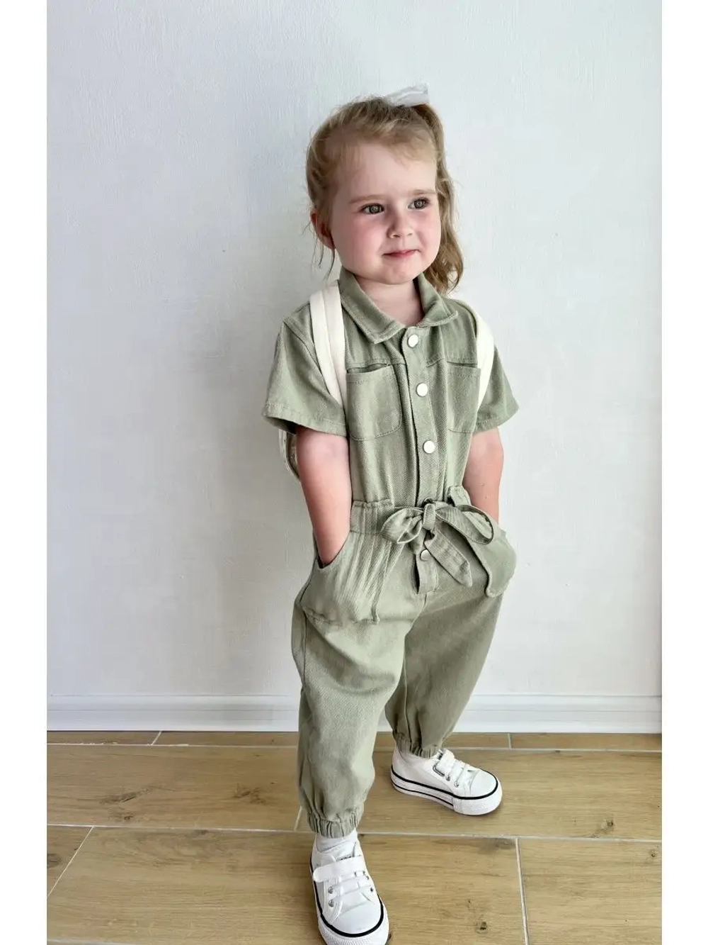 Комбинезон джинсовый