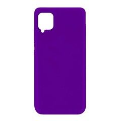 Силиконовый чехол Silicone Cover для Samsung Galaxy A42 (Фиолетовый)