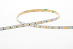 Лента светодиодная SMD тёпло-белая DC24V 9, 6W/m 3000K 1150Lm/m 120д/м CRI>85 IP20,  упаковка 5 метров,  ширина 8мм,  высота 2мм,  самоклейкая