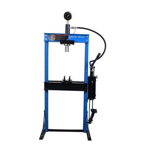 Great Wolf (GW-0912F) Пресс напольный гидравлический с ножным приводом 12т