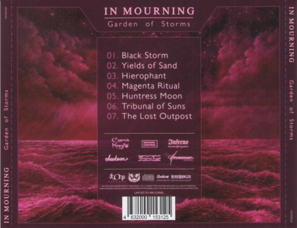 In Mourning / Garden Of Storms (RU)(CD)