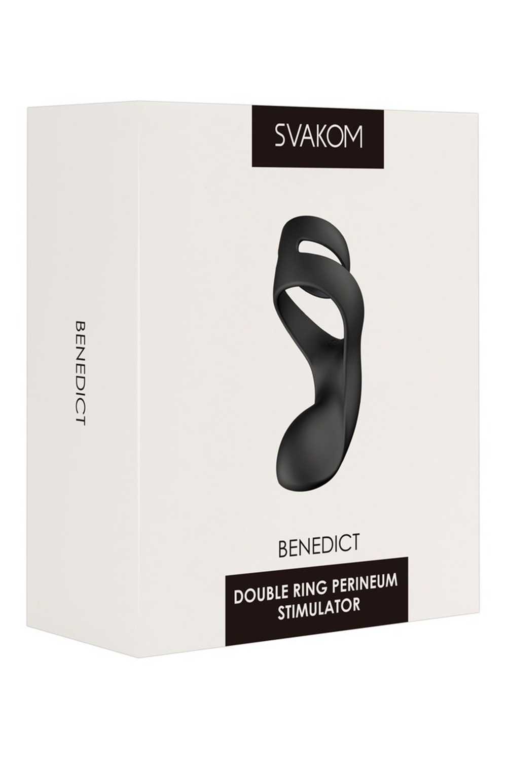 Svakom Benedict - Стимулятор промежности с двойным кольцом
