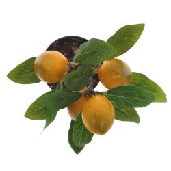 GAEM Дерево искусственное "Лимон", L14 W14 H18 см