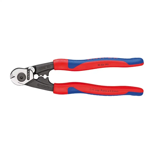 Ножницы для резки проволочных тросов 190 мм Knipex 95 62 190 SB
