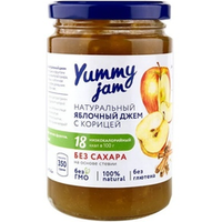 Джем яблочный с корицей без сахара Yummy Jam 350г