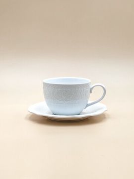 Чайная пара 2 предмета Роял Ажур