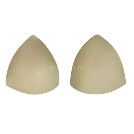 Чашки треугольные утолщенные бежевые ( 90А, 85В, 80С )
