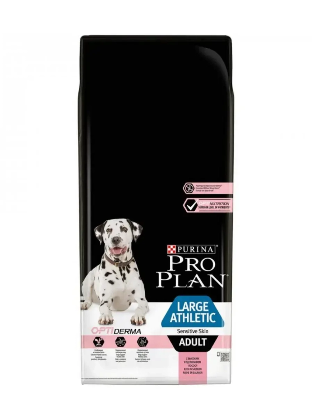 Корм Large Athletic Sensitive Skin с лососем 18 кг