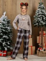 Костюм для девочки Твикс-1 Виотекс СЕРЫЙ