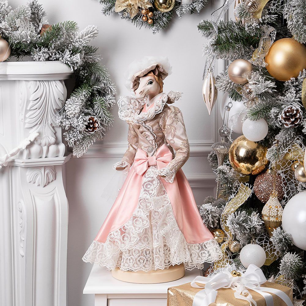 Кукла интерьерная коллекционная Лошадь Дейзи