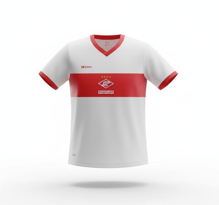 ФУТБОЛКА ИГРОВАЯ 2K SPORT CLASSIC III С ПОЛОСОЙ, БЕЛЫЙ ЦВЕТ, ВЗРОСЛАЯ