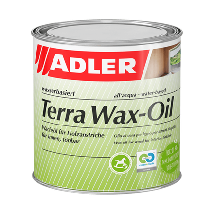 Terra Wax-Oil — масло с воском на водной основе для дерева внутри помещений | Adler (Австрия)
