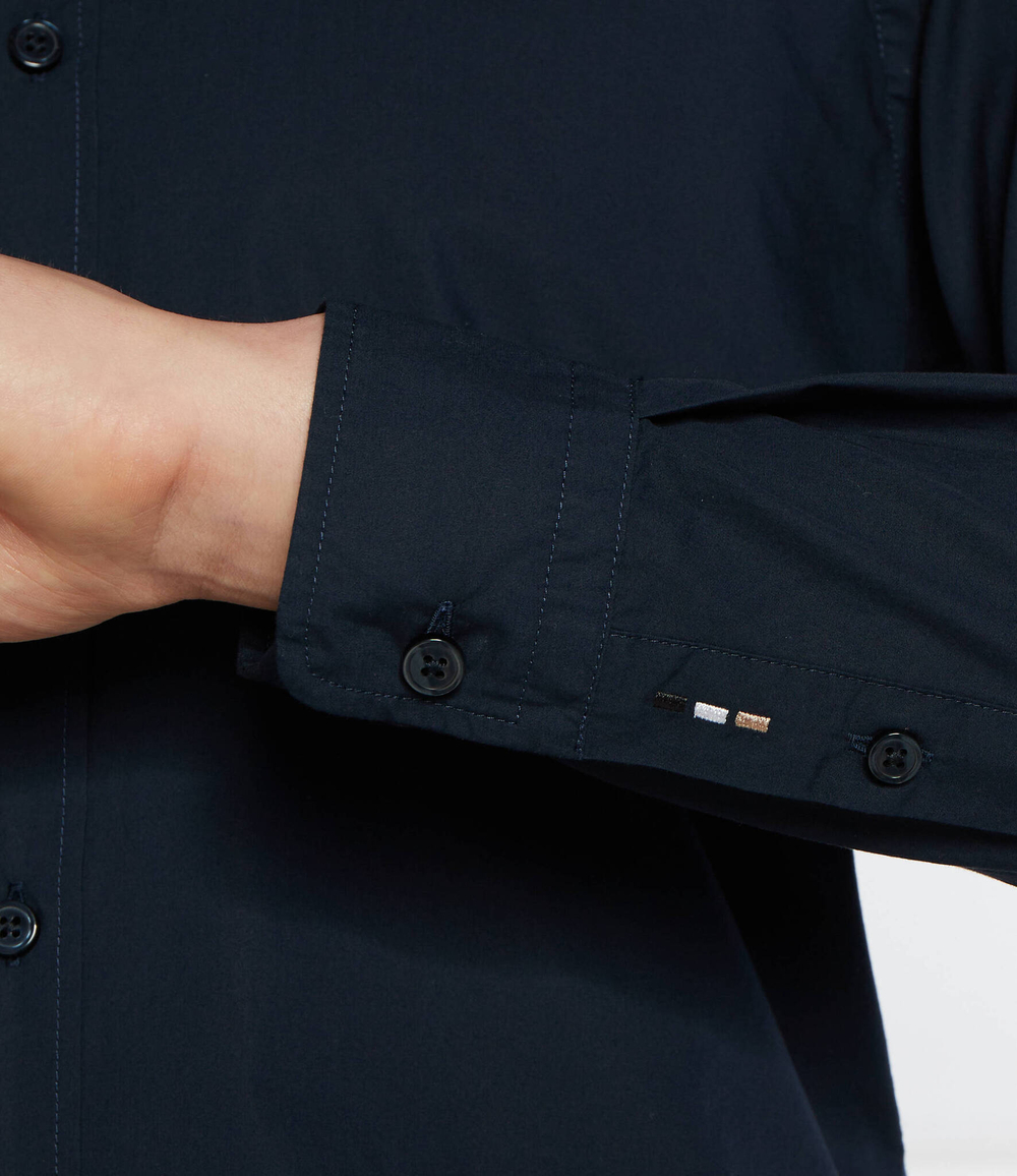 Рубашка S-ROAN-kent-E-C1-242 BOSS BLACK - темно-синий(50514442)