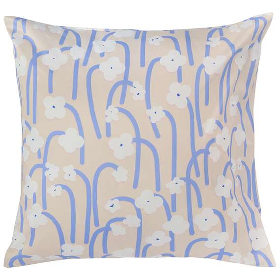 Набор из двух наволочек сиреневого цвета с принтом &quot;Полярный цветок&quot;, Scandinavian Touch, 70х70 см