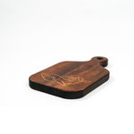 Доска разделочная из древесины сибирского кедра с гравировкой "Нет ничего невозможного". RD76