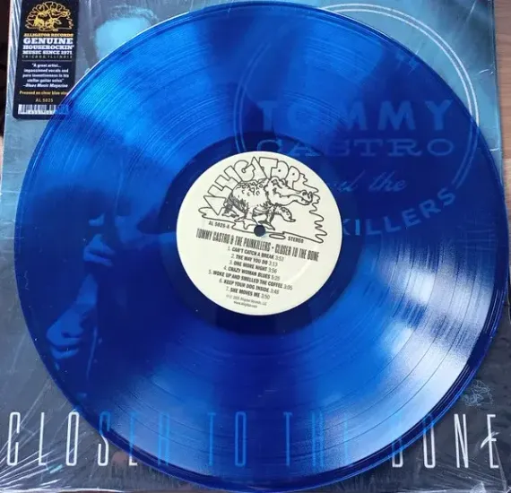Tommy Castro And The Painkillers – Closer To The Bone - Clear Blue - LP