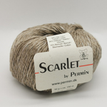 Пряжа для вязания Scarlet 888005, 58% лен, 16% хлопок, 26% вискоза (50г 150м Дания)