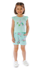 Шорты трикотажные для девочки 3-6 лет Fleur de Vie