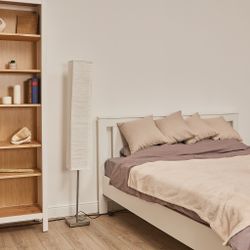 UML-T400 2хE27 WHITE Торшер напольный под две лампы E27. 2х60W. Механический выключатель. Белый. ТМ Uniel