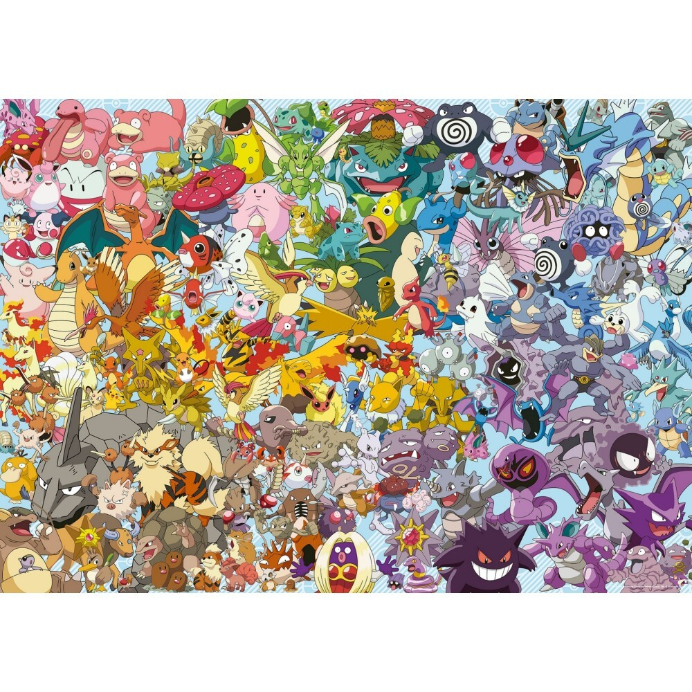 Ravensburger - Пазл Pokemon Challenge 1000 элементов. 004608 / артикул   004608  / GTIN 4005555004608