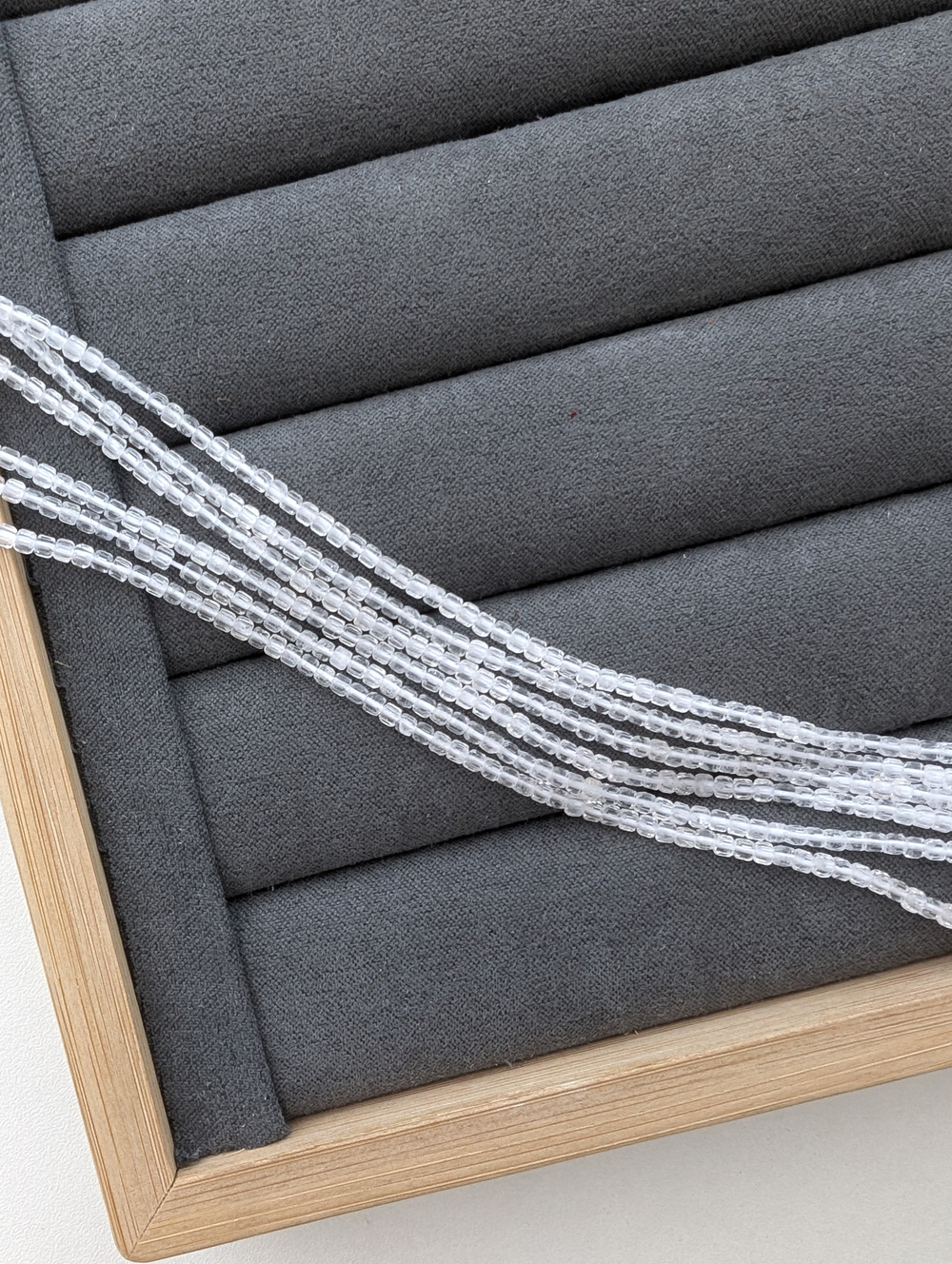 Горный хрусталь, кубик в огранке 2.5мм