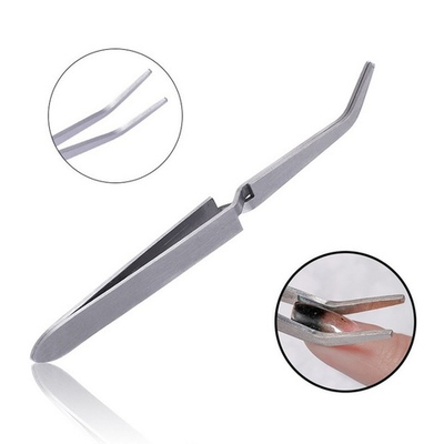 M&X Пинцет - зажим для моделирования ногтей, 140-01