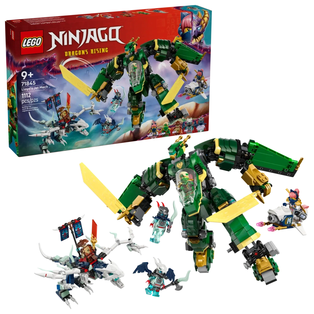 Конструктор LEGO Ninjago 71845 Реактивный мех Ллойда