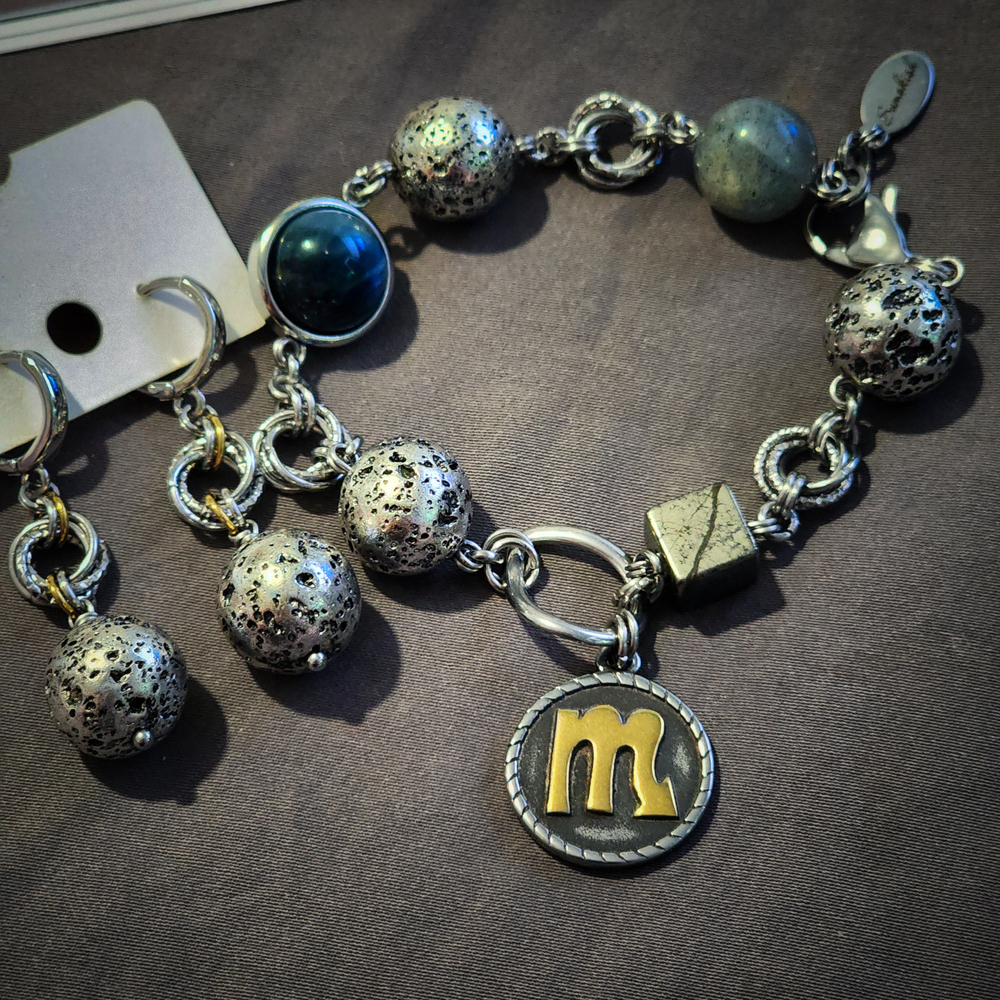 Набор материалов для элемента "Бесконечность", кольчужное плетение МК