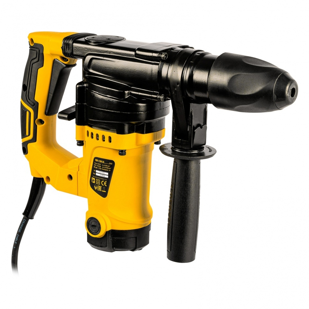 DENZEL Перфоратор электрический RHV-1100-26 SDS-plus 1100Вт 4Дж 3 режима