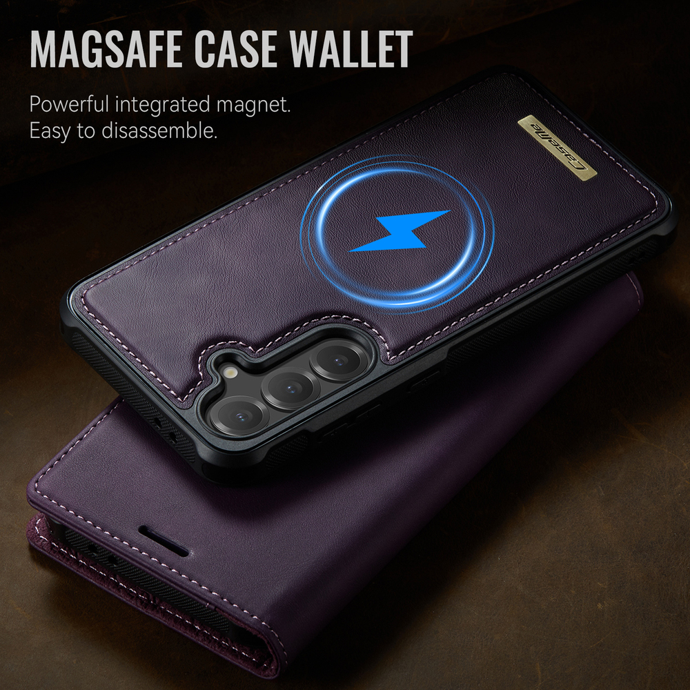Чехол-кошелек CaseMe 2 in 1 MagSafe Samsung Galaxy S24+