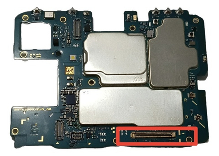 Samsung Galaxy A35 5G (SM-A356B) - FPC коннектор дисплея (на плату)