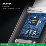Кабель Momax Elite DC39D USB-C/USB-C 1м Black