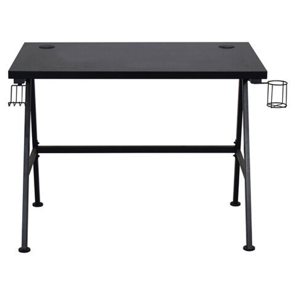 Стол на металлокаркасе BRABIX "TECH GT-001", 1000х600х765 мм, черный, 641857