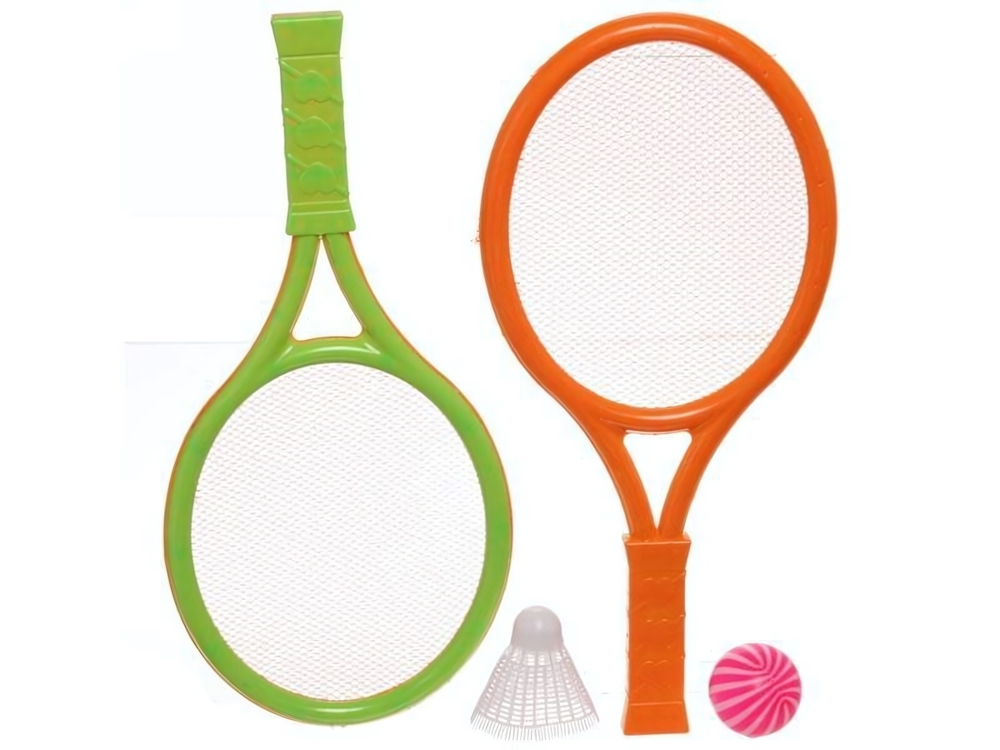 Теннис пляжный в наборе BT-688: 2 ракетки 39*18см, шарик, волан