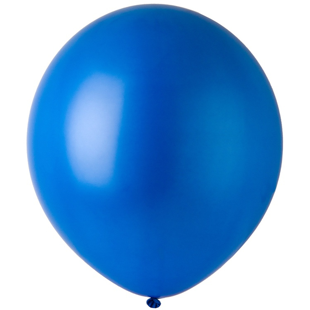 Шар латексный Олимп Пастель 115 см (Синий)