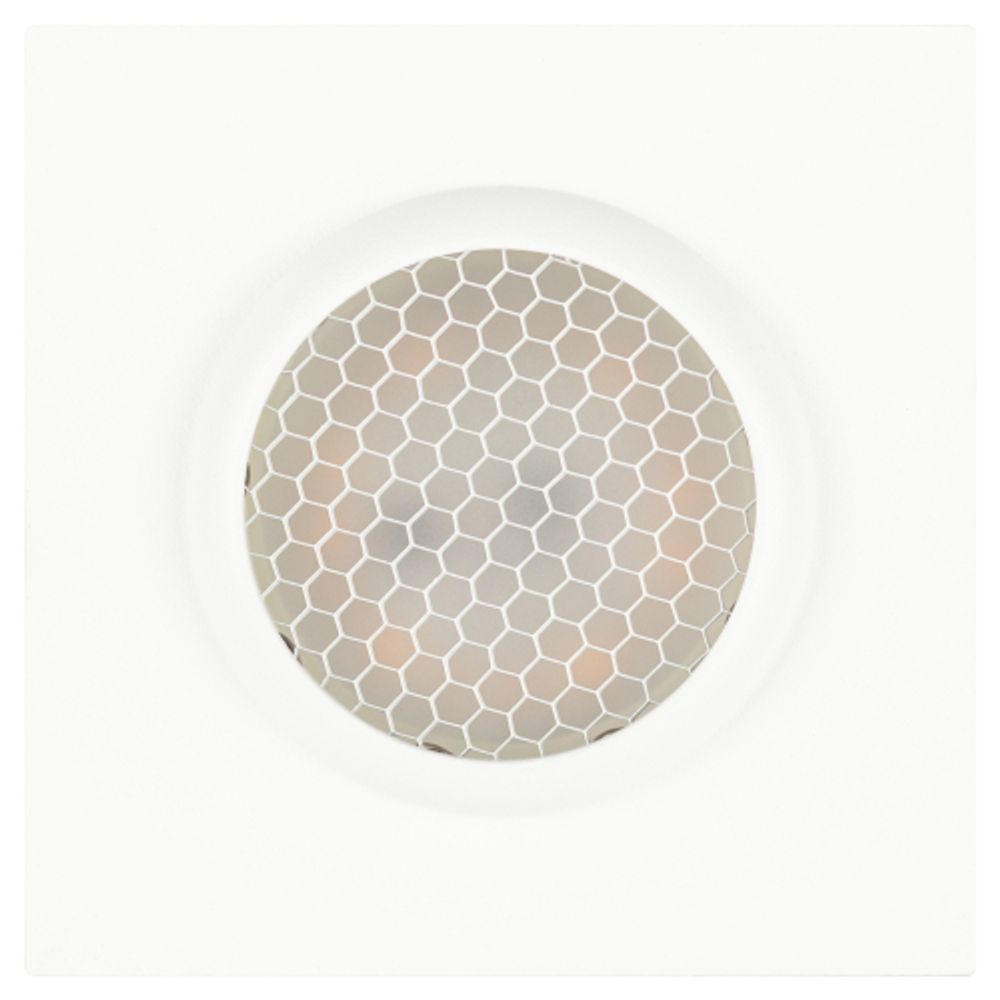 Светильник встраиваемый алюминиевый ЭРА KL110 WH под лампу MR16 GU5.3 белый матовый | Алюминиевые встраиваемые светильники