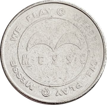 Жетон для игрового автомата «MESSE»