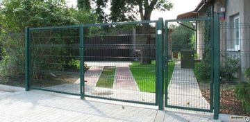 Сетка Гиттер Ворота 3500х1500 D4