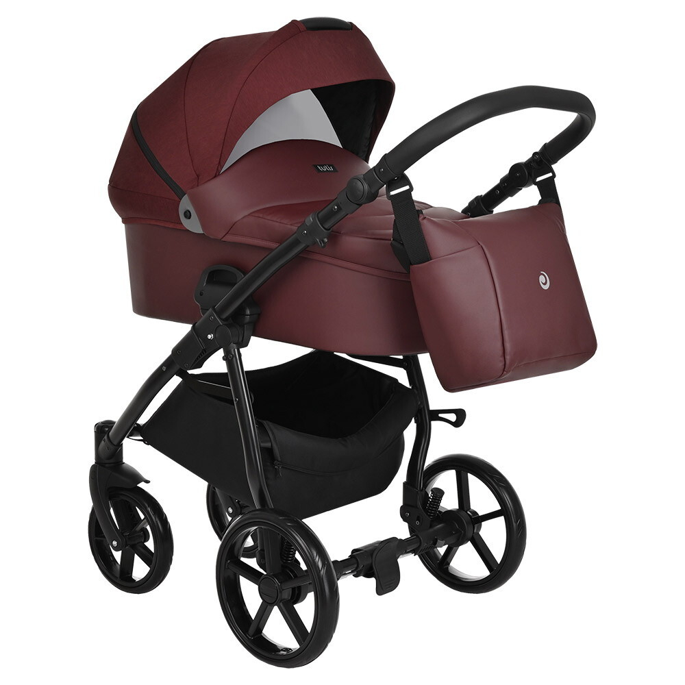 Детская коляска Tutis Novo Reflective 3 в 1 1142220 Burgundy