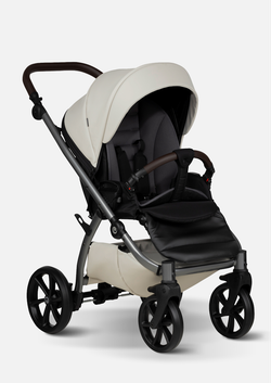 Tutis Коляска 2 в 1 UNO 5+ Leather Black Sesame