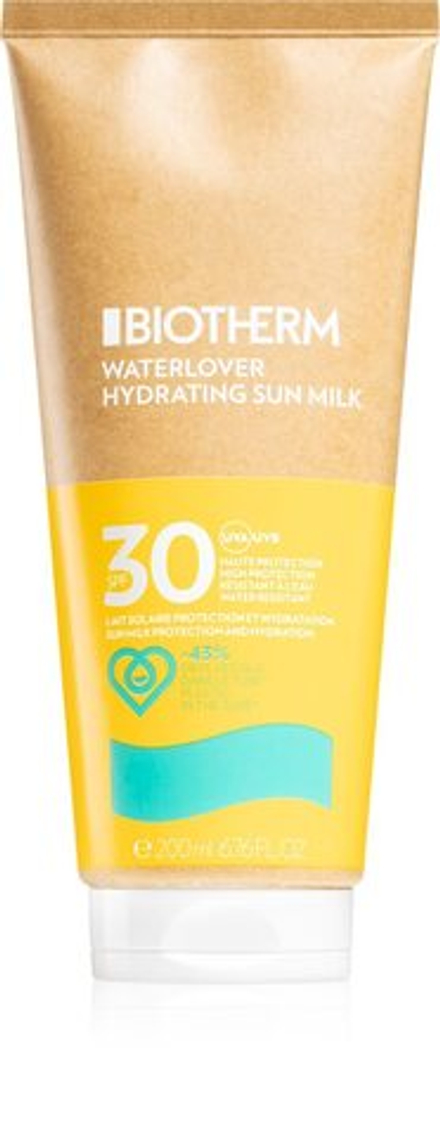 Biotherm Waterlover Sun Milk - лосьон для загара SPF 30 /   200  ml  / GTIN 3614273490559